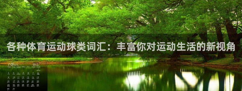 182体育app合法吗：各种体育运动球类词汇：丰富你对运动生活的新视角